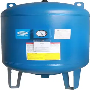 PED Certified Direct Factory Supply New SS Bladder Air Expansion Pressure Tank for Water Heating for Manufacturing Plants