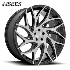 Rines Forjados JJSEES de 18 19 20 21 22 Pulgadas, Rines de Aleación Negros Pulidos y Cepillados, PCD 5X120 5X114.3 5X112 para bmw M5 M6 M7 <span class=keywords><strong>M8</strong></span> audi <span class=keywords><strong>Rs7</strong></span> - Product Image 4