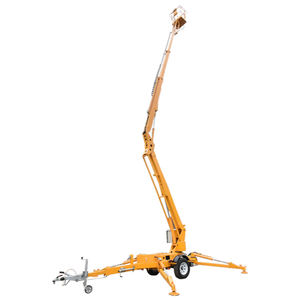 Plataforma Elevadora Telescópica <span class=keywords><strong>El</strong></span>éctrica de 18m 20m 24m, Elevador Portátil con Motor <span class=keywords><strong>El</strong></span>éctrico para Uso Humano - Product Image 2