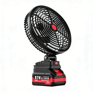Ventilateur sans fil Lithium-Ion 21V Professionnel Extérieur Intérieur Rechargeable Moteur sans balais 50/60Hz 8 pouces WII-FS8A Puissant - Product Image 3