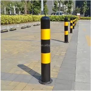 Factory Price Carbon Steel Traffic Warning Anti-collision Posts Traffic Warning Column