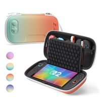 Étui pour Nintendo Switch 2, conception améliorée anti-choc en nid d'abeille, housse de protection intégrale portable pour voyage