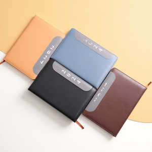 2025 2026 Promotion Customized A5 Hardcover PP Leather Calendar Monthly Daily Planner with 80 Sheets Custom Color & Logo
