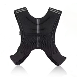 Logotipo personalizado 3kg 5kg 8kg <span class=keywords><strong>10</strong></span> <span class=keywords><strong>kg</strong></span> Material de neopreno ajustable <span class=keywords><strong>Chaleco</strong></span> de <span class=keywords><strong>peso</strong></span> de rayas reflectantes Gimnasio al aire libre Jogging <span class=keywords><strong>Chaleco</strong></span> ponderado - Product Image 3