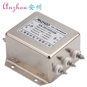 Filtre de mode commun triphasé Anzhou AN 20C20E32B 20A 440VAC 50/60Hz - Product Image 1