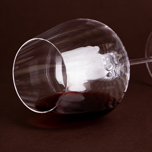 Verre à <span class=keywords><strong>vin</strong></span> <span class=keywords><strong>rouge</strong></span> à rayures verticales transparentes de 550 ml, pied long et fin, bol côtelé, gobelet de Bourgogne pour la dégustation de <span class=keywords><strong>vin</strong></span>, restaurant, bar - Product Image 4