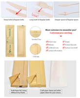 Usine chinoise OEM ODM – Ensemble de couverts jetables en bois personnalisés (fourchette, cuillère, couteau) pour marques et restaurants – Vente en gros