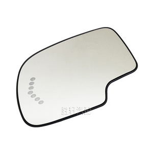 Led Side <b>Mirror</b> Glass For Chevrolet Gmc Cadillac 2003-2007 Heated With Led Display - Product Image 2