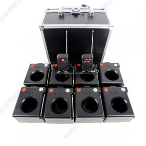 Hệ thống bắn pháo hoa lạnh 8 & 12 kênh, điều khiển từ xa bằng nhựa, dùng cho đám cưới, tiệc tùng, kiểu bánh gato - Product Image 2