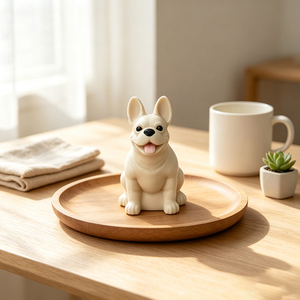 Moule en silicone platine 3D <span class=keywords><strong>Bouledogue</strong></span> Français avec langue sortie, sans BPA, qualité alimentaire, pour <span class=keywords><strong>chocolat</strong></span>, bonbons, résine époxy, savon, motif personnalisé, ODM - Product Image 4