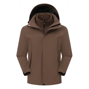 Chaqueta softshell al por mayor de 350 g/m² de poliéster con aislamiento, logotipo personalizado para minoristas estadounidenses de artículos para exteriores, MOQ bajo - Product Image 1
