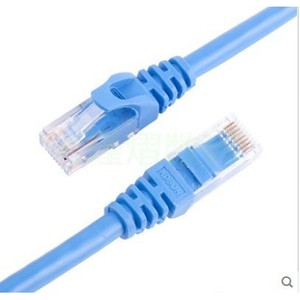 Cat6 Ethernet <b>Cable</b> 8 Core Pure Copper PVC Jacket <b>Computer</b> Network <b>Cable</b> Non Shielded Nickel Plated Connectors - Product Image 1