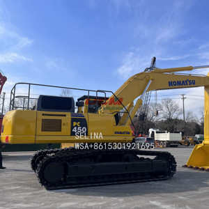 Excavatrice utilisée par grand matériel de construction excavatrice de KOMATSU Pc450-7 Pc450-8 de 45 tonnes d'excavatrice de KOMATSU en stock extrayant l'équipement spécial - Product Image 1
