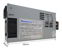 Penjualan terlaris peralatan jaringan server Nas HK320-93FP pc Industri 220W catu daya server untuk Huntkey