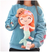 Jouet en peluche princesse sirène populaire Kawaii mignon oreiller pour enfants jouet animal en peluche sirène fille