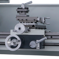 Tour à métaux horizontal multifonctionnel, nouveau, 220V/380V, pour le travail du bois, micro-usinage de précision, broche BT40, 4 outils