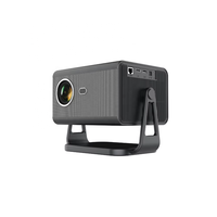 Mini Proyector Portátil con Enfoque Automático, Sistema Android 14, 4K, Full HD 1080p, Video de Tiro Corto, WiFi 6, para el Hogar y Dormitorio