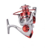 Carrete de Pesca Giratorio de Agua Salada de Alta Calidad, Diseño Novedoso, Cuerpo de Plástico, para Uso en Ríos y Arroyos, Manivela Izquierda/Derecha