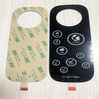 Clavier à membrane tactile capacitif 1,00 mm pour panneau de commande du fabricant avec adhésif 3M467 pour télécommande