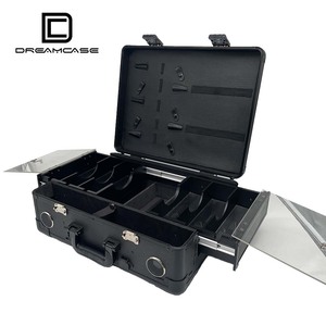 DreamCase-caja de tijeras de fábrica, maletín de estación de viaje con luces, Maleta de peluquero, venta al por mayor - Product Image 2