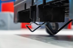 Di động bền vững Giao thông vận tải hệ thống Mobil hiển thị POS di động hiển thị bán lẻ đứng cán với Khóa phanh - Product Image 5