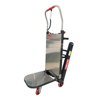 Nouveau chariot électrique monte-escaliers YCMG 250 kg, robuste, en acier inoxydable, avec frein automatique et batterie au lithium, pour meubles et appareils électroménagers