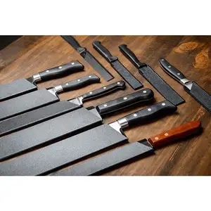 Juego de cuchillos de cocina a precio de fábrica, funda protectora de protección de cuchillos de Material ABS con cubierta de cuchillo