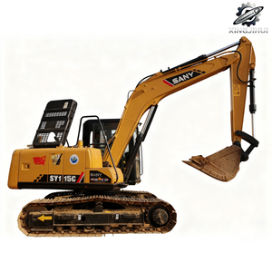 Excavatrice d'occasion SANY SY115C, marque chinoise d'origine, 11,5 tonnes, excavatrice à chenilles de taille moyenne, moteur 2023 - Product Image 5