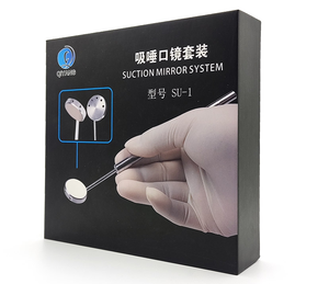 Yp Kit sistema specchio di aspirazione dentale Anti nebbia libera visione chiara ventosa con tubo odontoiatria Set strumenti per specchietti bocca - Product Image 2