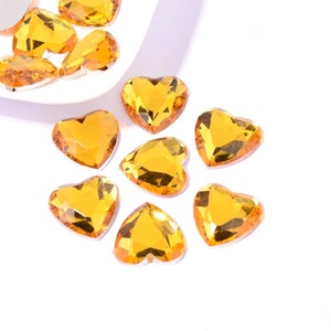 Perles acryliques ABS à dos plat en forme <span class=keywords><strong>de</strong></span> coeur d'amour Tailles <span class=keywords><strong>de</strong></span> 14MM à 25MM Verre en vrac pour les mariages Aucune <span class=keywords><strong>colle</strong></span> requise Besoin <span class=keywords><strong>de</strong></span> strass - Product Image 4