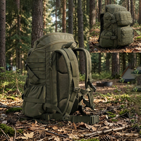 Sac à dos tactique MOLLE personnalisé OEM ODM, grande capacité, sport, imperméable, nylon, multi-compartiments, randonnée en plein air, camping