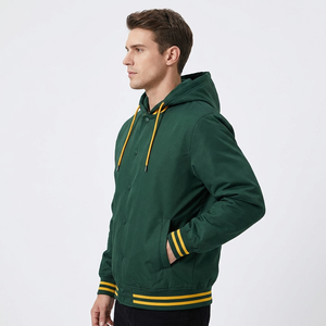 Plus Size Men's Embroidered Casual Autumn Polar Fleece Jacket Single Button Soft Polyester Fabric Thick Outdoor Recreation <b>Coat</b> - Product Image 2