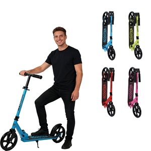 Sıcak Fırsat Yetişkinler İçin PU Tekerlekli Scooter Çocuklar İçin 2 Tekerlekli Scooter Yetişkinler İçin Binilebilir Scooter - Product Image 1