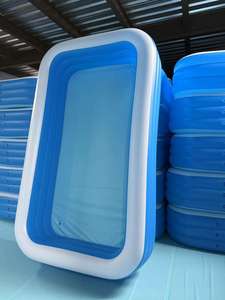 Hộ gia đình lớn kích thước gia đình PVC muti-kích thước trên mặt đất Hồ bơi bơm hơi bơi ngoài trời Hồ bơi bơm hơi - Product Image 2