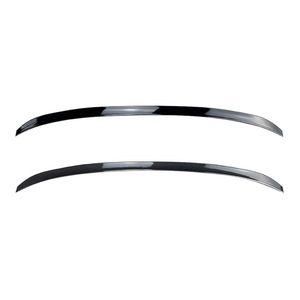 Bmw 5 Series G30 Rear Spoiler Carbon Fiber Texture Piano <b>Black</b> Ducktail <b>Trunk</b> Lip 2017-2023 - Product Image 2