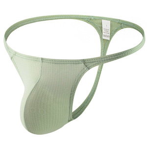 Caleçon string <span class=keywords><strong>transparent</strong></span> sexy pour <span class=keywords><strong>homme</strong></span>, taille basse, respirant, tricoté, écologique, à dos ouvert, type T-Pants, maillot <span class=keywords><strong>de</strong></span> <span class=keywords><strong>bain</strong></span> bikini, ODM - Product Image 5