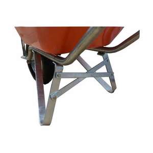 รถเข็นล้อลากกรอบมือจับชุบสังกะสีสำหรับงานหนักพร้อม WB8900ลมสำหรับตลาดฟิจิทนทานต่อการก่อสร้างโลหะ - Product Image 3