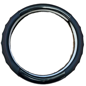 Funda Universal para Volante de Coche de Cuero y Goma, 15 Pulgadas, Accesorios para Coche, Funda para Volante, Venta Caliente de Fábrica - Product Image 1