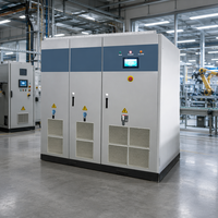 Armoire d'onduleur triphasé SPORCD pour locomotive minière avec sortie 0,4 kV/10 kV, fréquence 50/60 Hz, construction en acier au carbone
