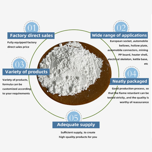 Plastifiant ignifuge de poudre ignifuge de la tolérance élevée PP <span class=keywords><strong>pour</strong></span> le <span class=keywords><strong>caillebotis</strong></span> de mine de noir de carbone en cuir emballé dans des sacs - Product Image 4