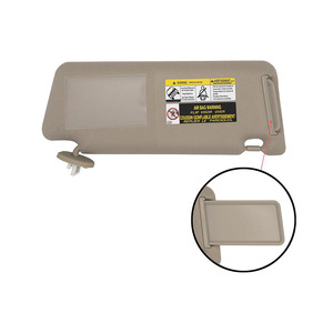 Pare-soleil Toyota Tacoma 74320-04181-B1 Beige avec fils, montage sur toit, installation facile - Product Image 1