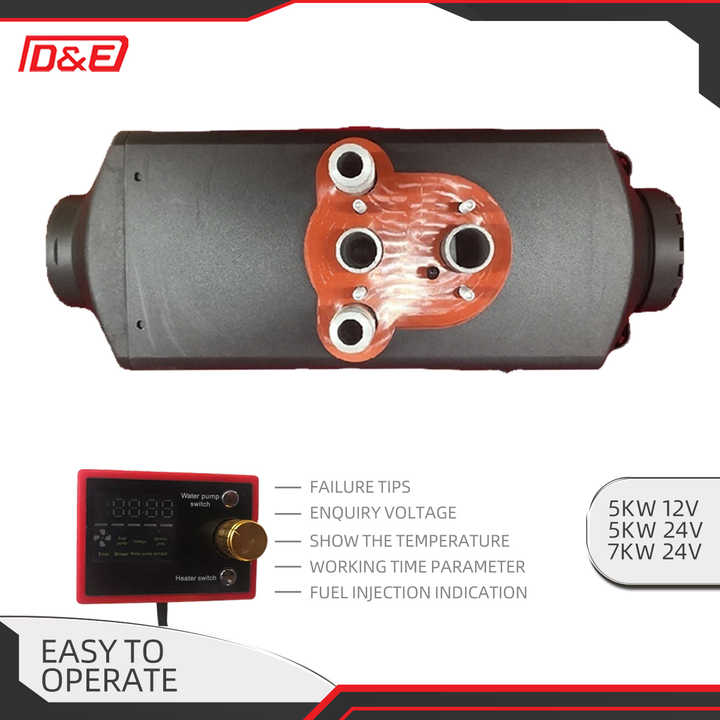 ディーゼルエンジン用統合パーキングエアヒーター給湯器5kW12V 5kW24V 