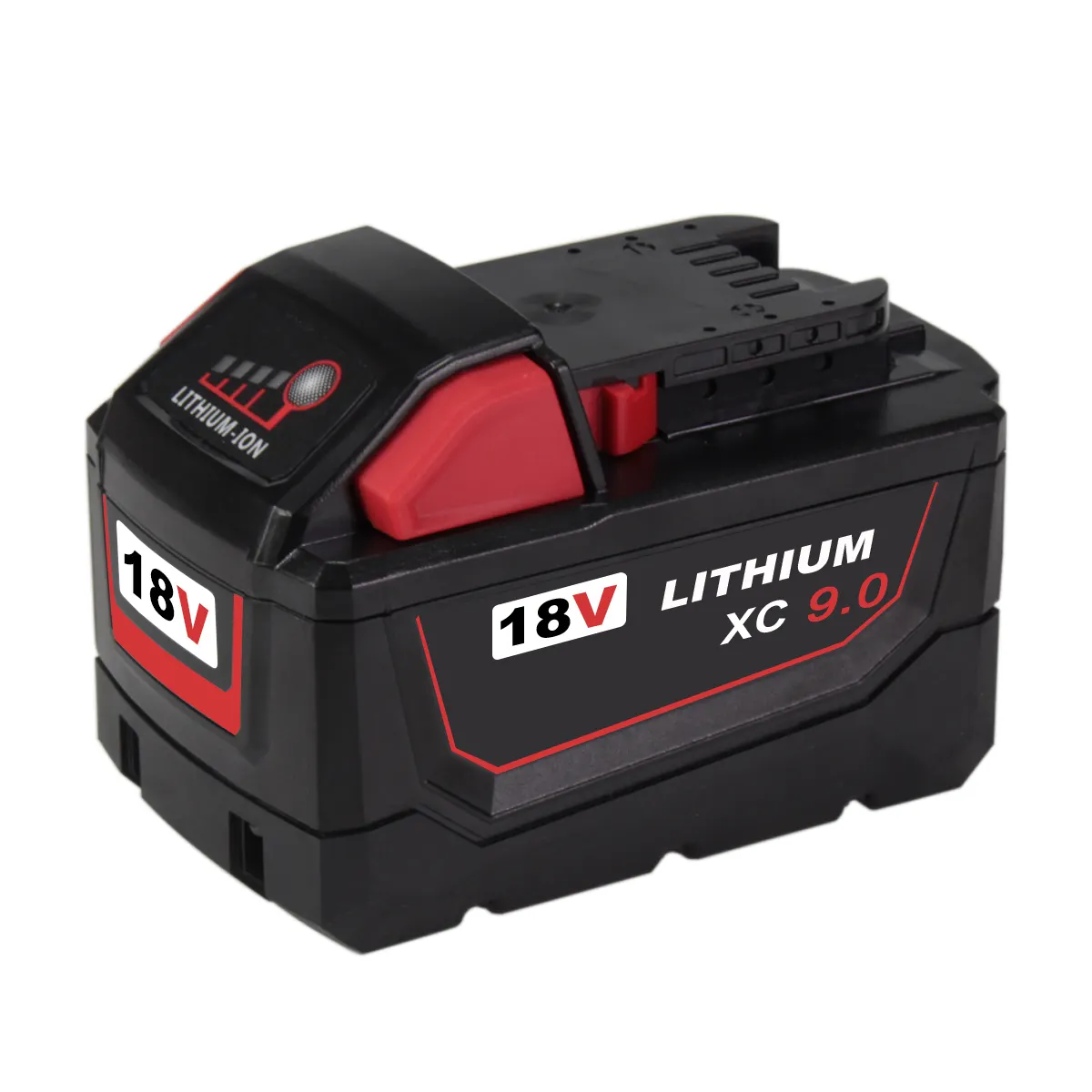 18v lithium ion battery packs replacement for Milwaukees M18s battery 18v cordless tool kit chainsaw drill