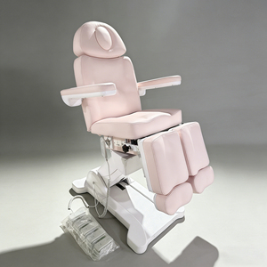 전동 발 관리 의자 360도 회전 유압식 고급 살롱 미용 트리트먼트 베드 스파 페이셜 마사지 테이블 - Product Image 5