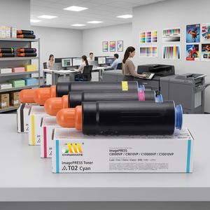 Cartuchos de Tóner T02 para Impresoras Canon imagePRESS C10000VP C10010VP C8000VP C9010VP, Cartuchos de Tóner Compatibles con T02 - Product Image 3