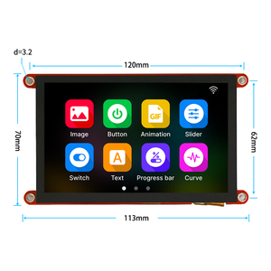 Carte d'affichage IPS Guition ESP32-S3 4,3 pouces 480×272 |   Sans contact, 8 Mo de PSRAM LVGL HMI, Wi-Fi/BLE, Kit Arduino & ESP-IDF Guition W874 - Product Image 4