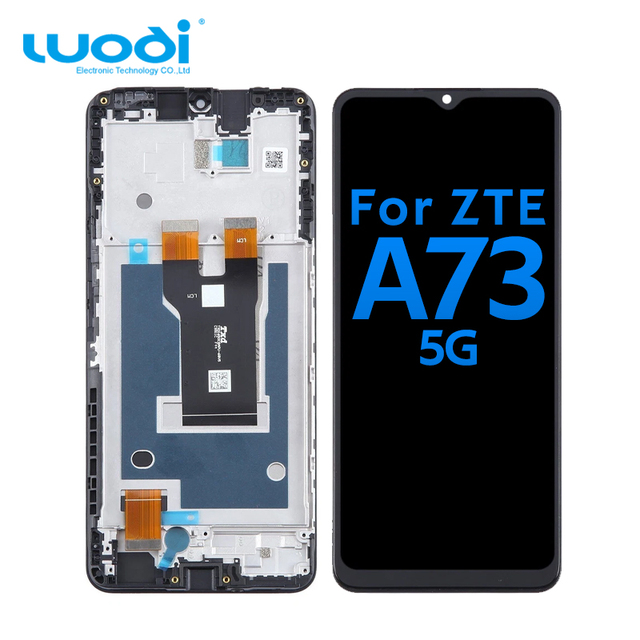 Wholesale Screen Assembly Mobile Phone LCDs for ZTE Blade A73 5G Replacement Display Digitizer Complete with 1 Year Warranty