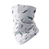 Masque facial unisexe rafraîchissant personnalisé avec logo, respirant, pour le cyclisme, la pêche, protection UV, doux, pour l'été