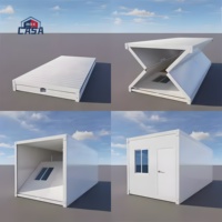 Maison Modulaire Conteneurisée en Bois Pliable de Luxe Moderne (10ft, 20ft, 40ft) – Kits Préfabriqués pour Chambre à Coucher – Prix Compétitifs