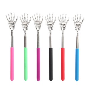 เครื่องนวดหลังและที่เกาแบบปรับได้ ดีไซน์กรงเล็บเหล็กกล้าไร้สนิม แบบยืดหดได้ อุปกรณ์ของใช้ในบ้าน - Product Image 4